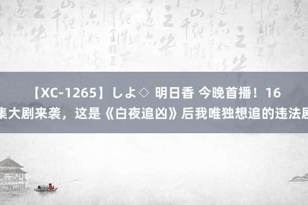 【XC-1265】しよ◇ 明日香 今晚首播！16集大剧来袭，这是《白夜追凶》后我唯独想追的违法剧